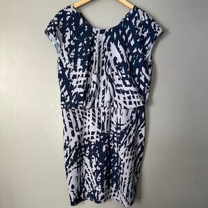 Jones New York print midi dress